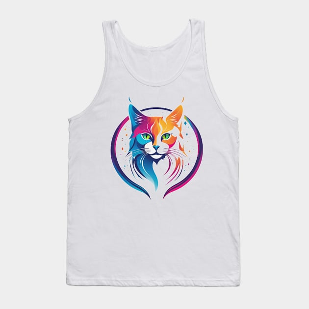 cat logo Tank Top by GAGO5